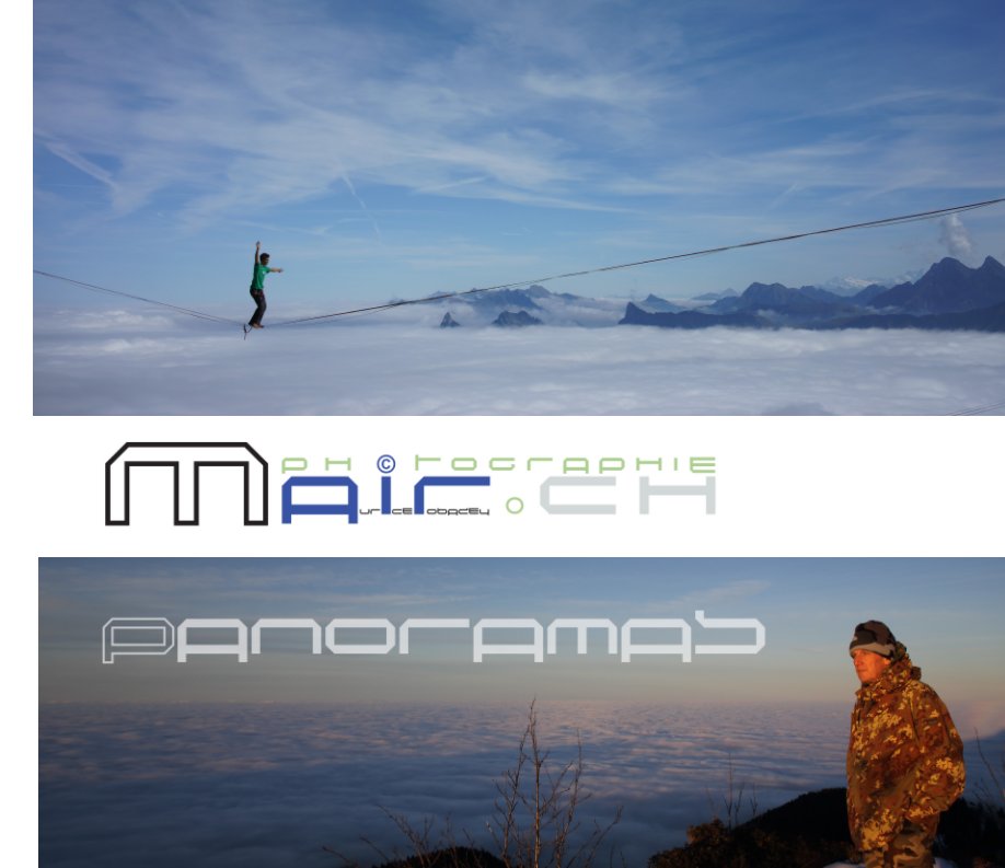 Le livre "Panoramas"