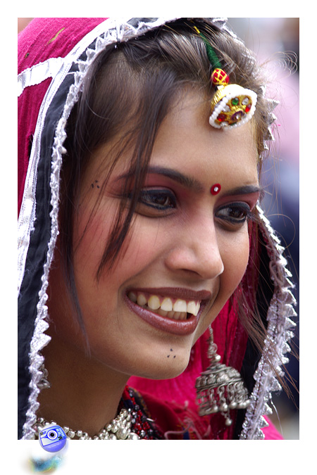 La gnrosit de coeur du continent indien se reflte dans le visage de Nikisha ... (C) Mair Photographie